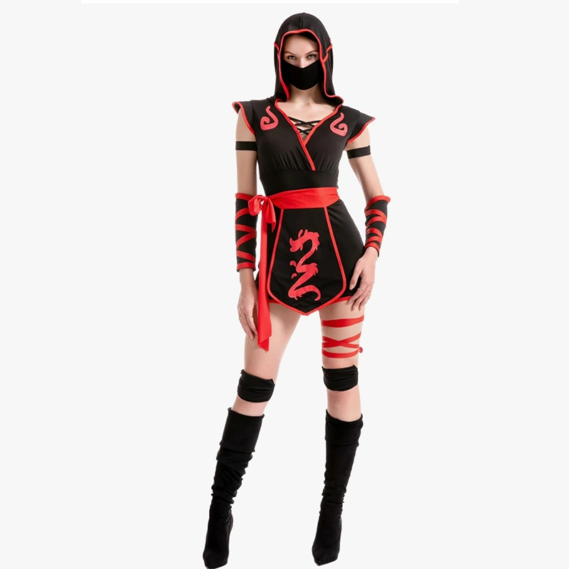 Ninja-Kostüm für Damen